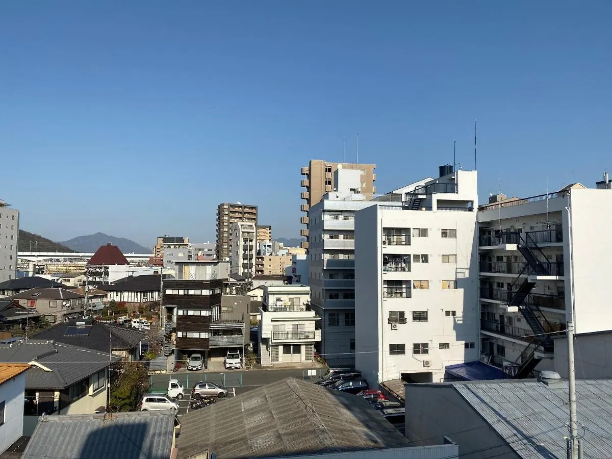 Apartman Ouchi Hotel Yokogawa Hirosima Japán